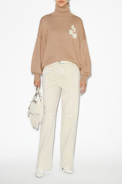 Rollkragenpullover nash mit logo - Camel - Woman - 6