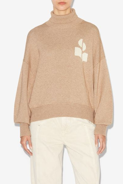 Rollkragenpullover nash mit logo - Camel - Woman - 12