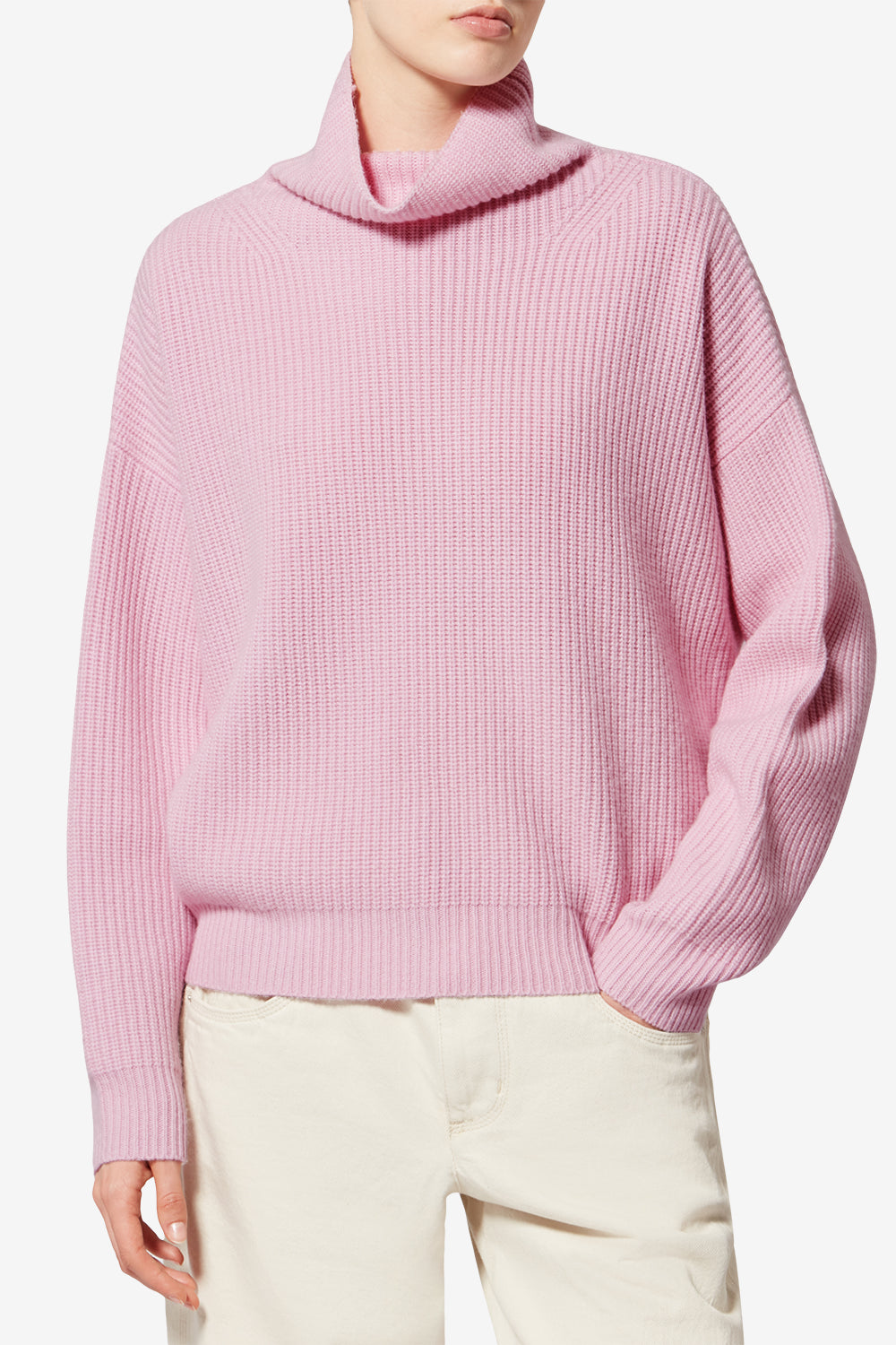 Brooke cashmere and merinos wool sweater - Pink - Woman - 4