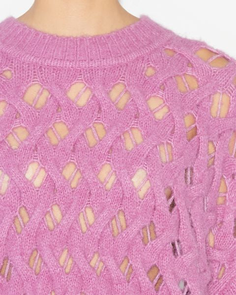 Aurelia sweater Woman Púrpura 2