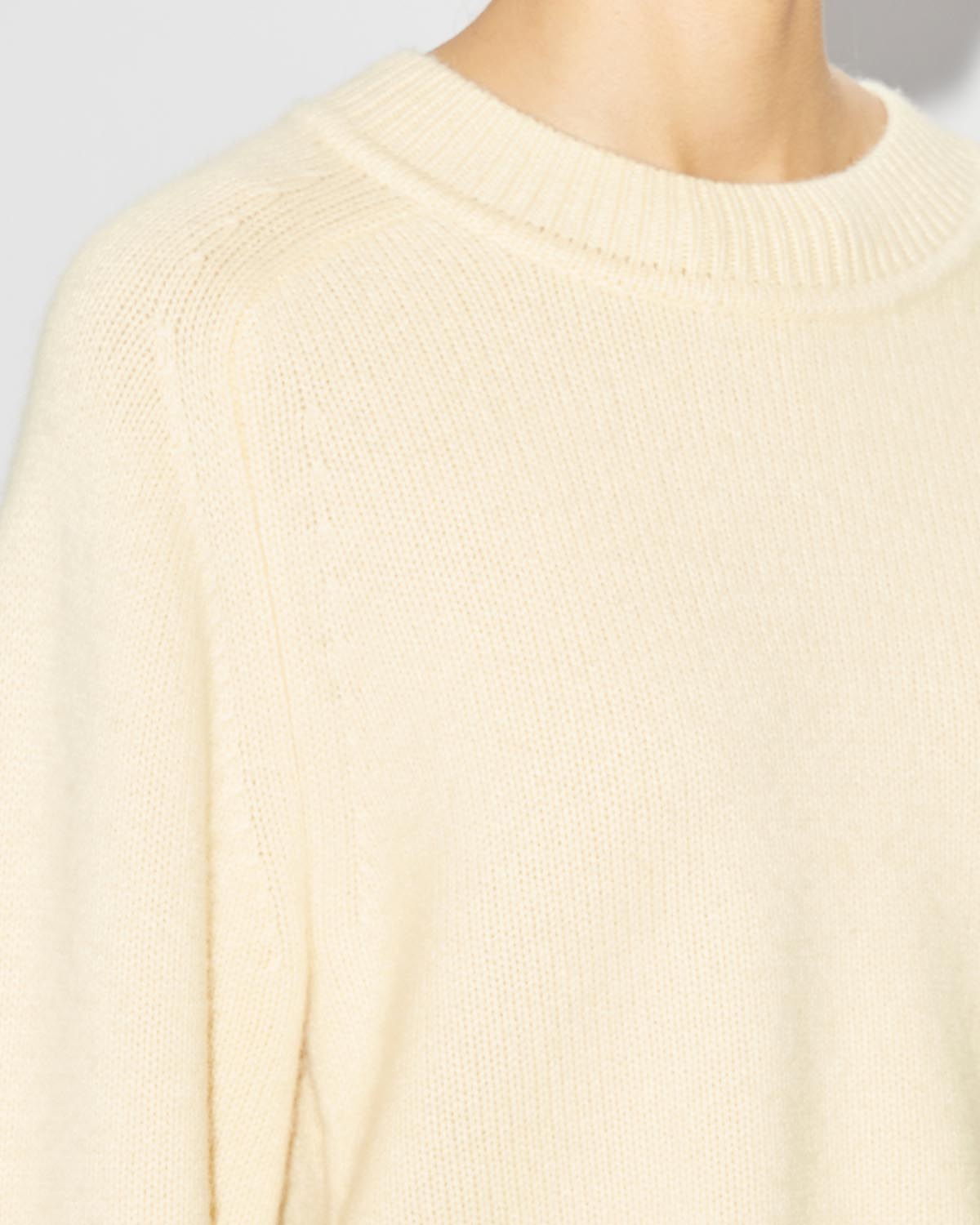 Leandra cashmere sweater Woman Pollen 2