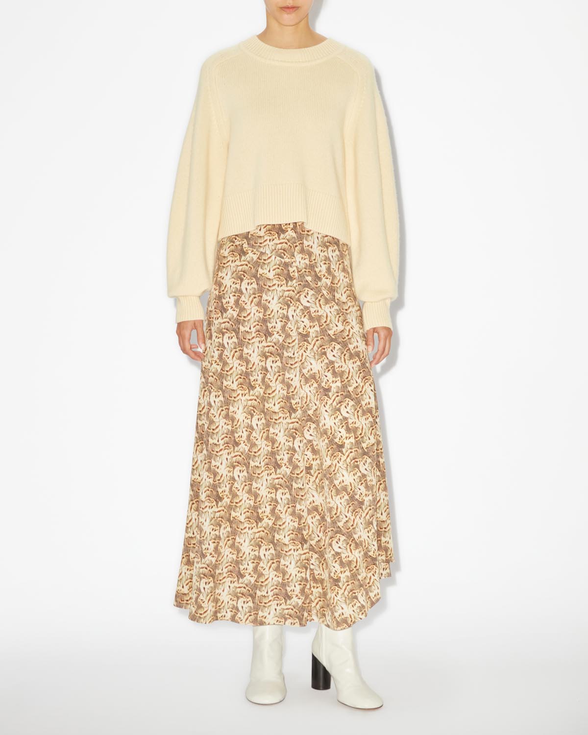 Leandra cashmere pullover Woman Pollen 4