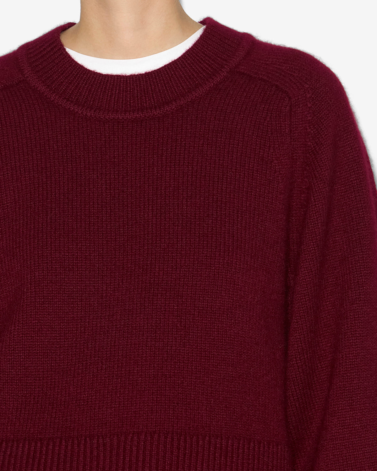 Leandra sweater Woman Burgundy 4