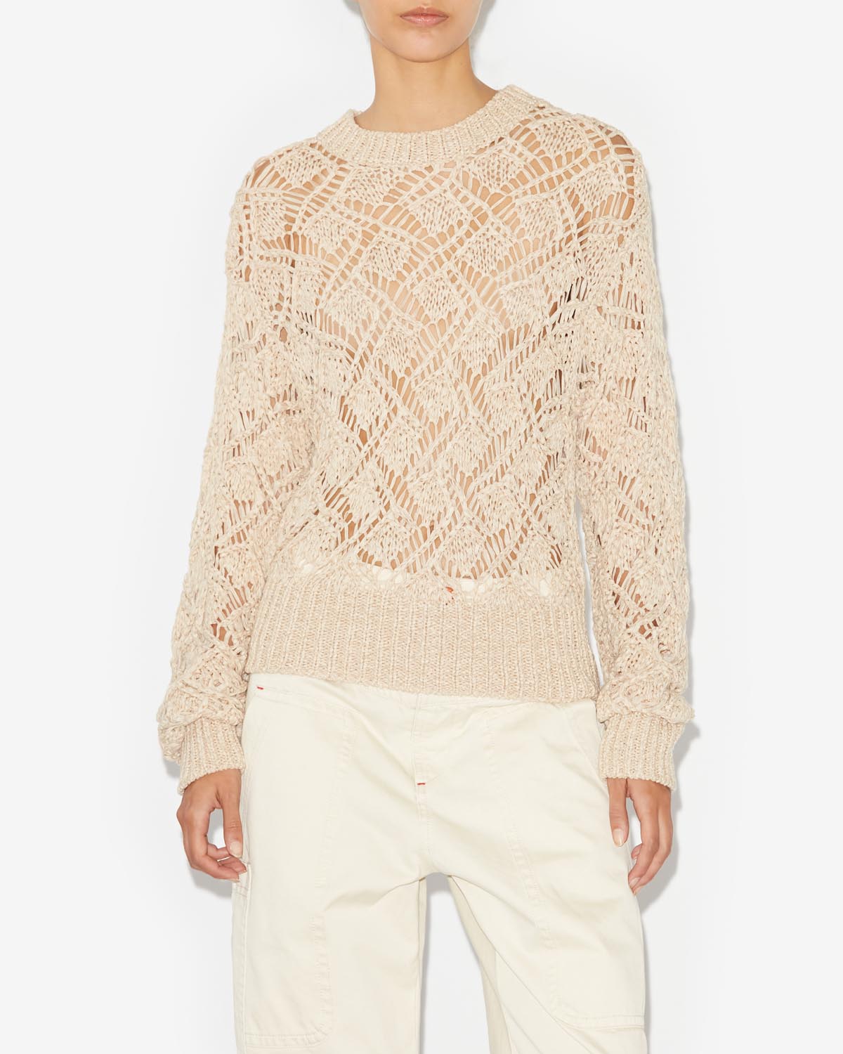Joey sweater - Ecru - Woman - 3