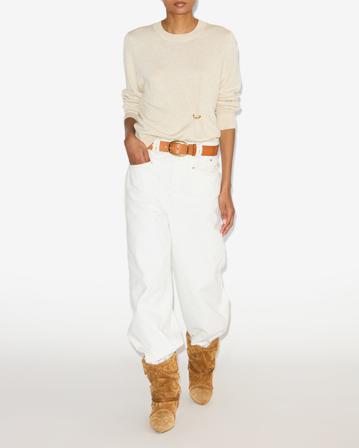 Pullover cosima Woman Naturfarben 3