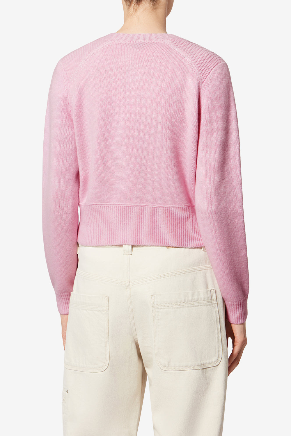 Cornelia wool sweater - Pink - Woman - 5