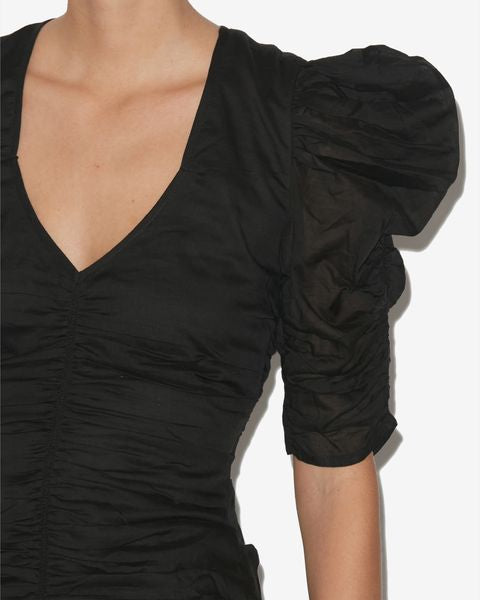 Sireny vestido Woman Negro 2