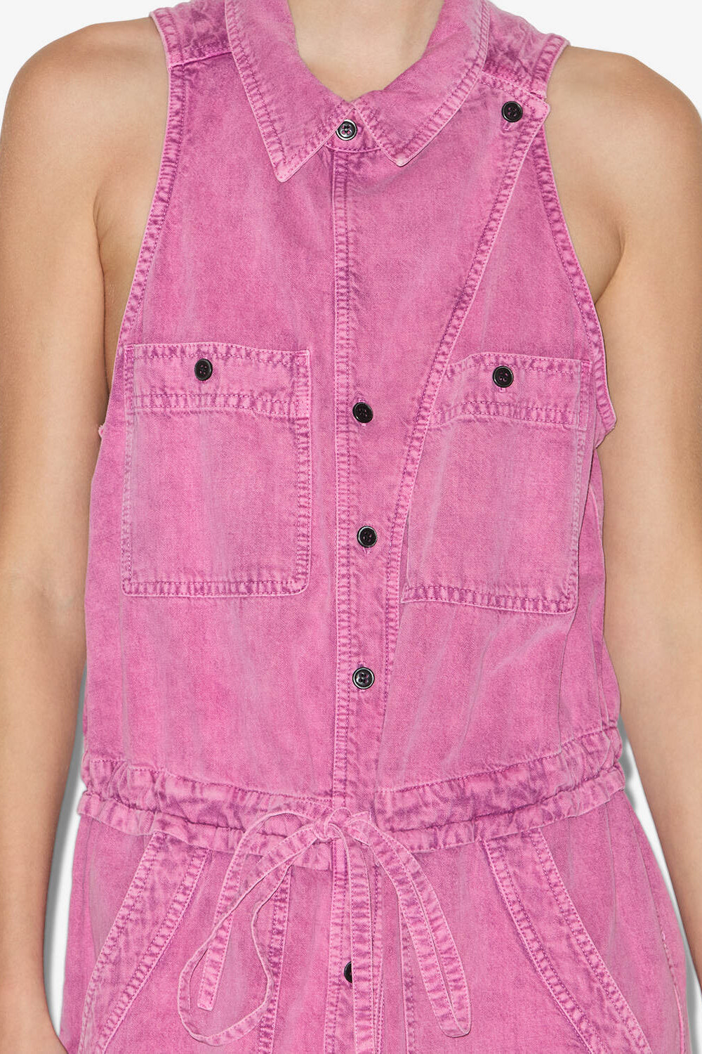 Ines xxx cotton dress - ピンク - Woman - 3