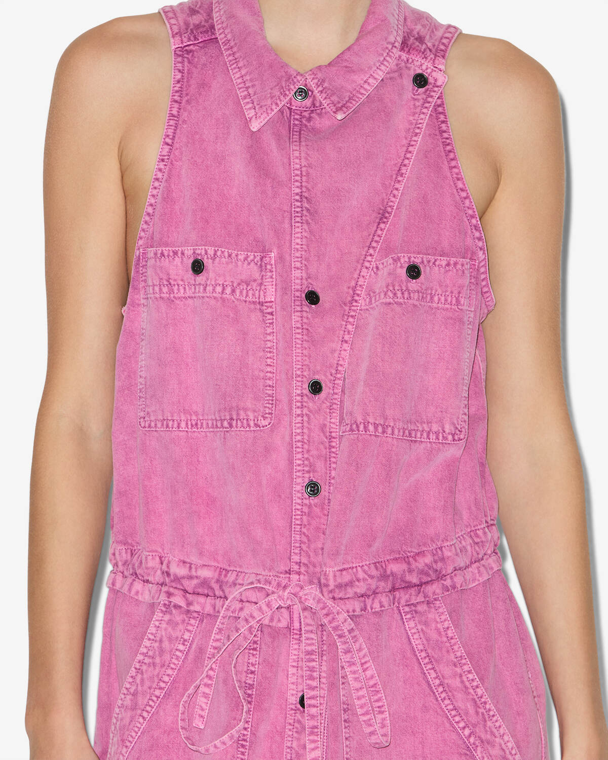 Ines xxx cotton dress - ピンク - Woman - 2