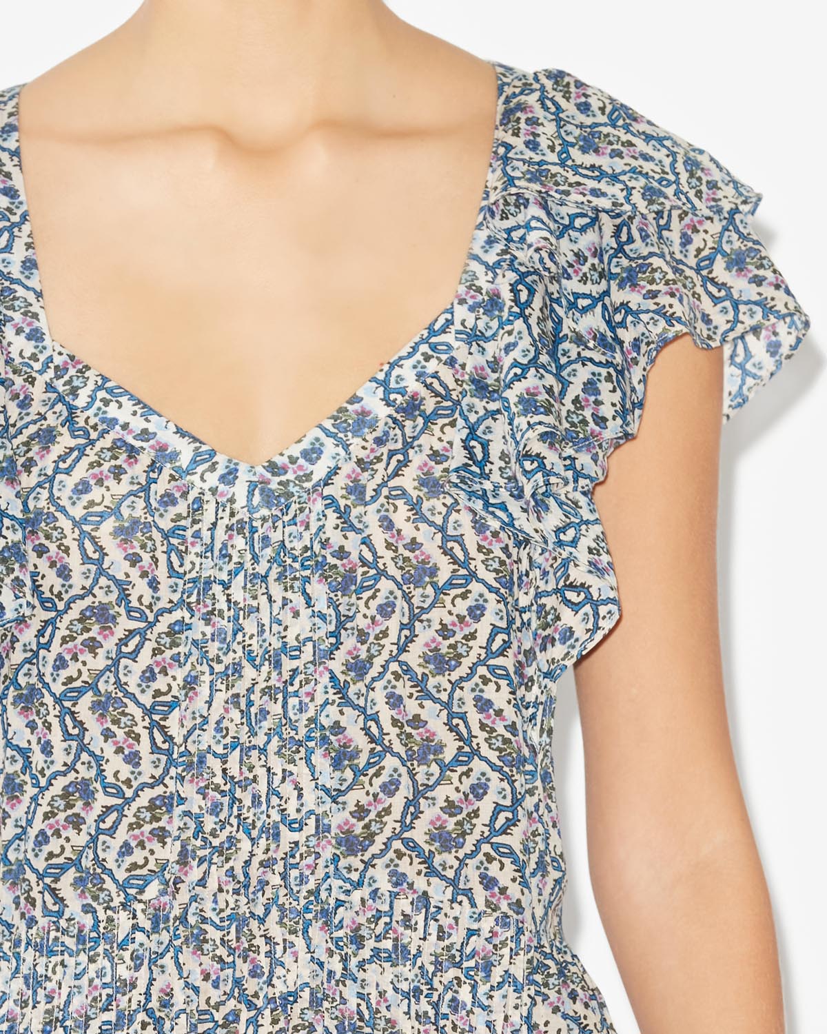 Godralia long flowing dress - Ecru - Woman - 2