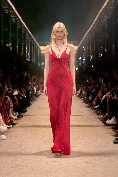 Kapri 어깨 끈이 있는 맥시 드레스 - Scarlet red - Woman - 6