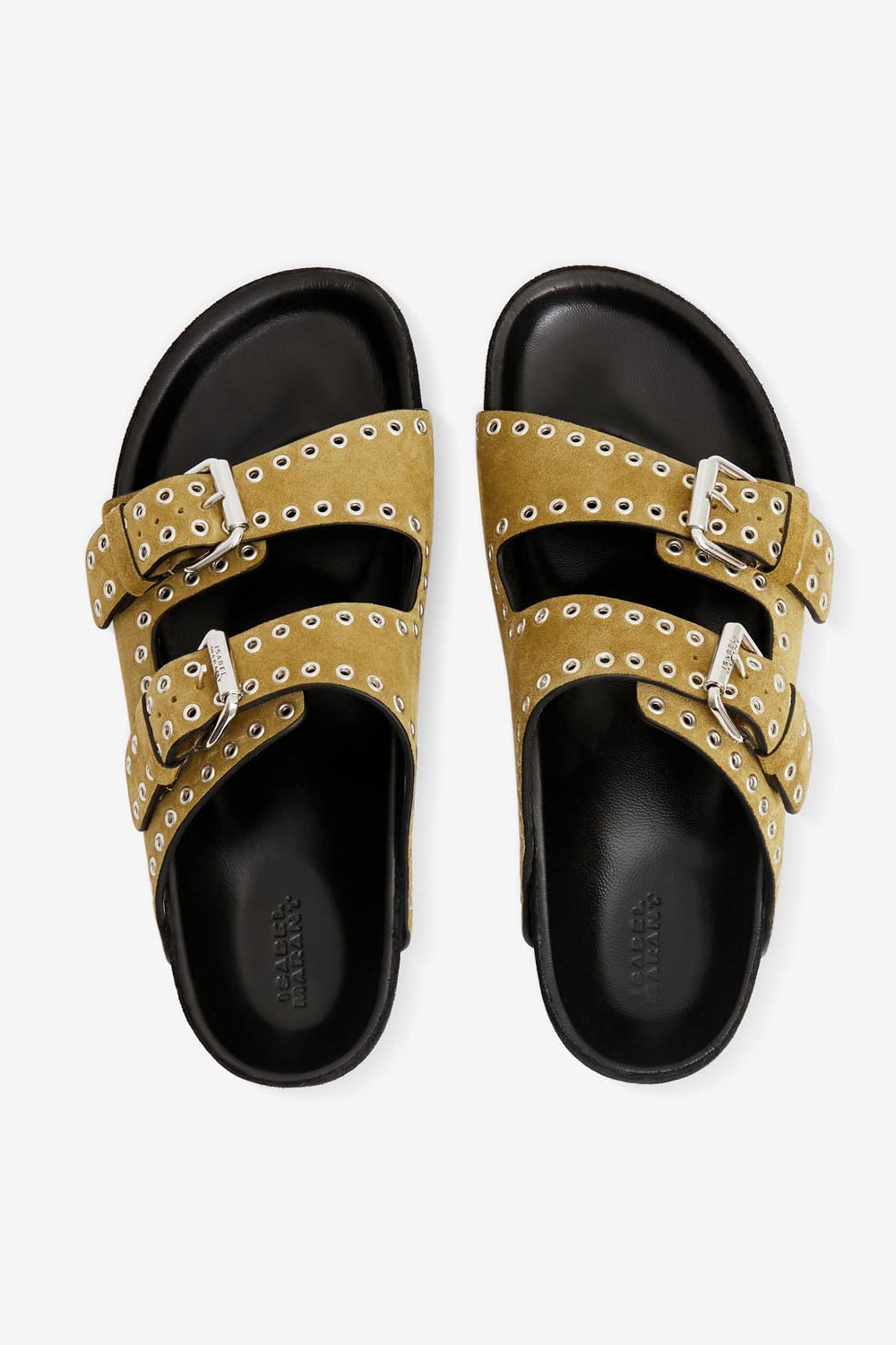 Sandales ouvertes en cuir lennyo - Taupe - Woman - 5