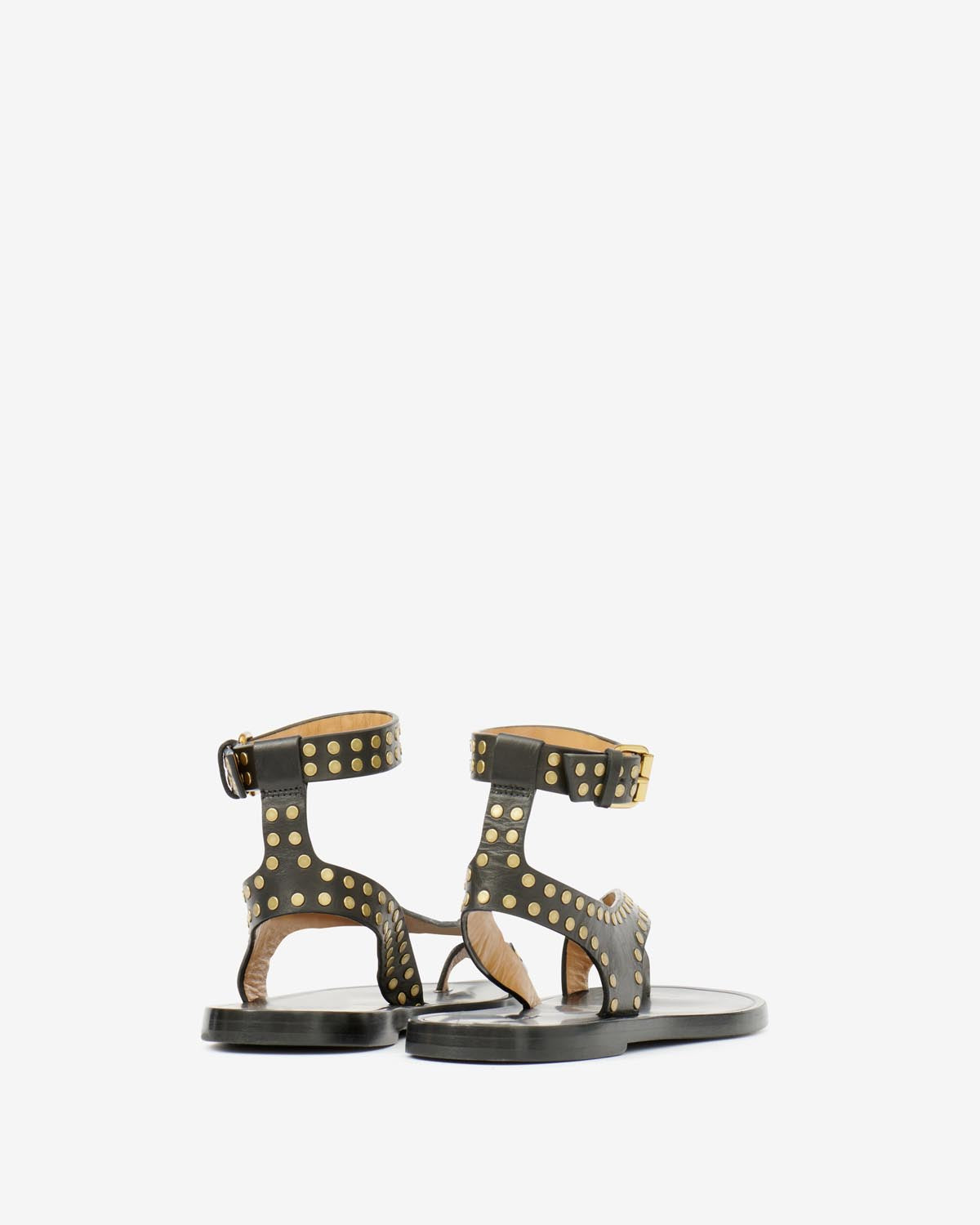 Jiona sandals Woman Black and gold 4
