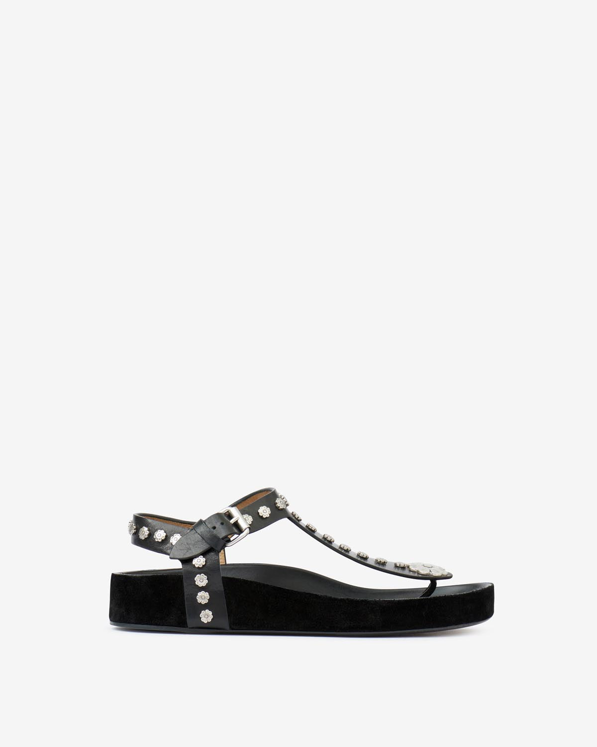 Enore sandals Woman Black and silver 1
