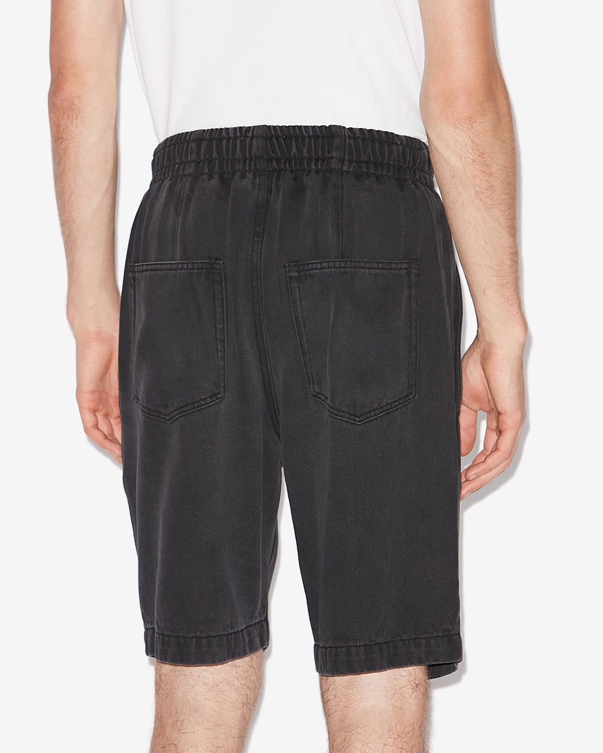 Shorts tyler Man Schwarz gewaschen 3