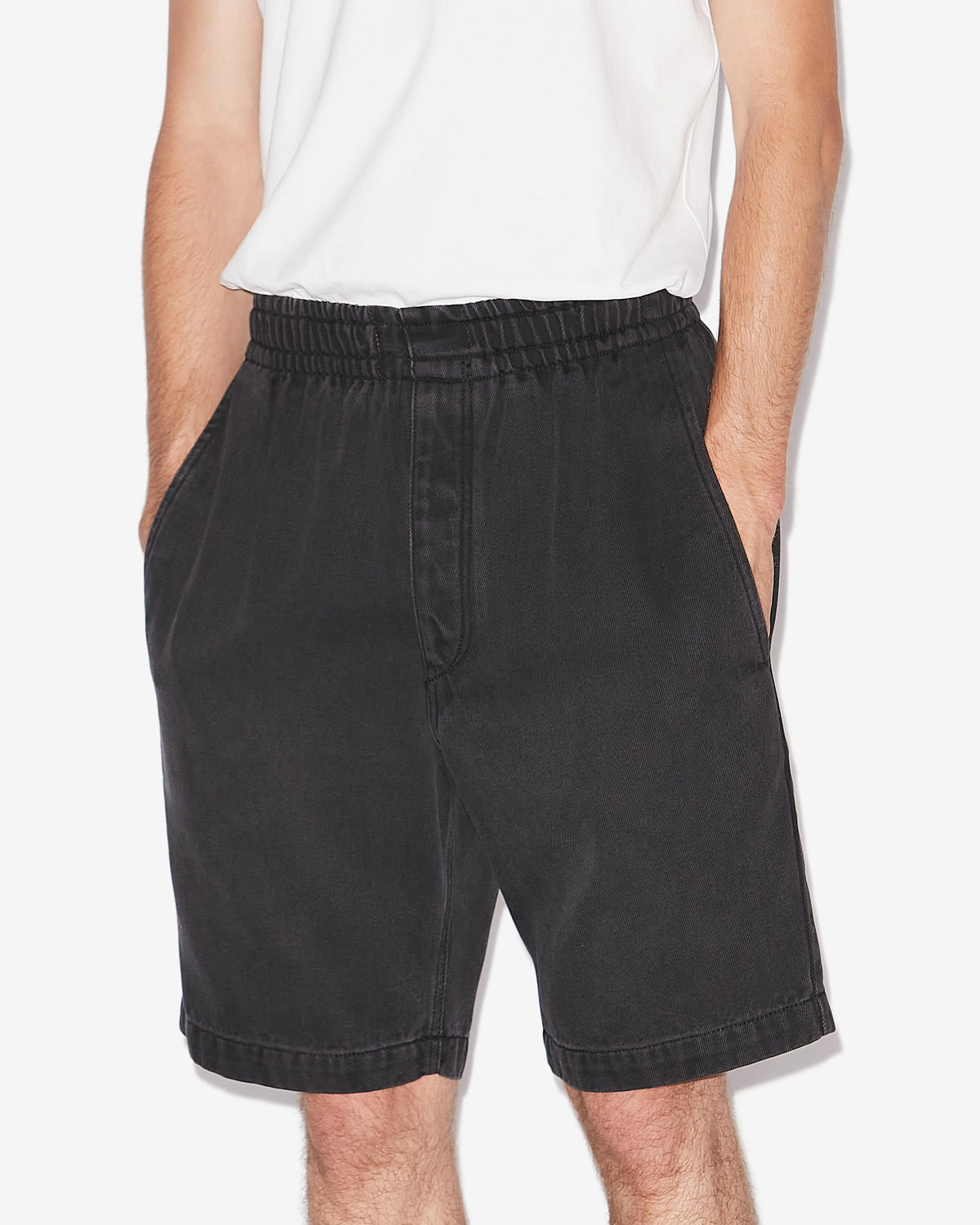 Shorts tyler Man Schwarz gewaschen 4