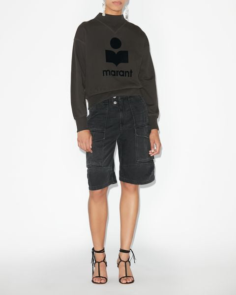 Moby sweatshirt Woman Black 9