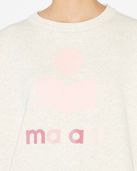 Sweatshirt mindy mit logo Woman Naturfarben 3
