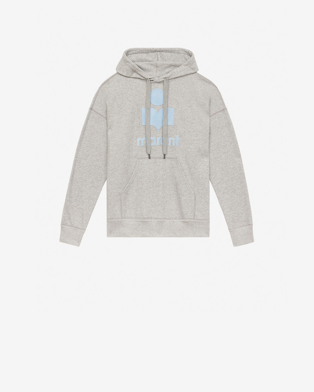 Sweatshirt à capuche miley en coton - Gris-bleu glacier - Man - 5