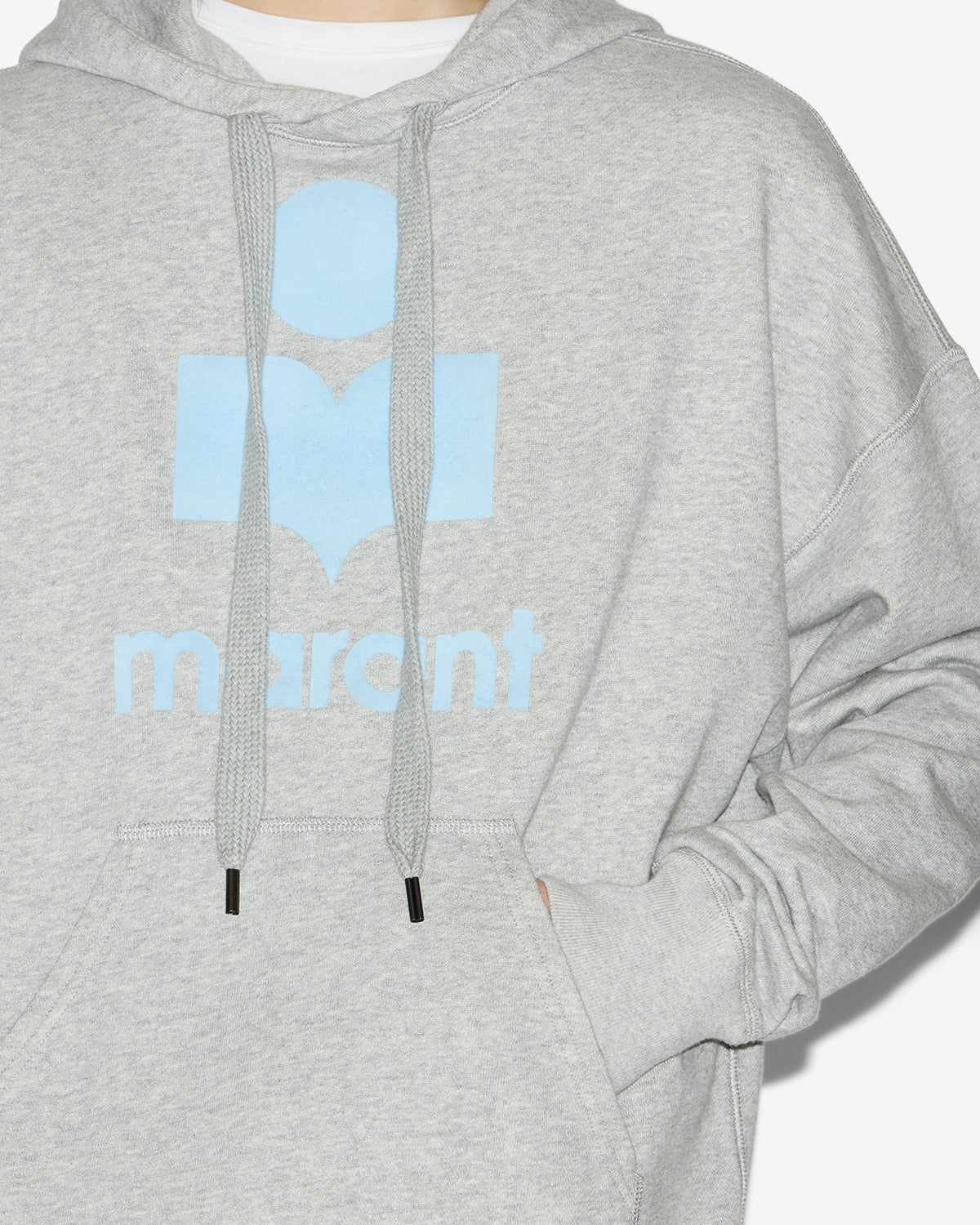 Miley 스웨트셔츠 Man Gray-ice blue 2
