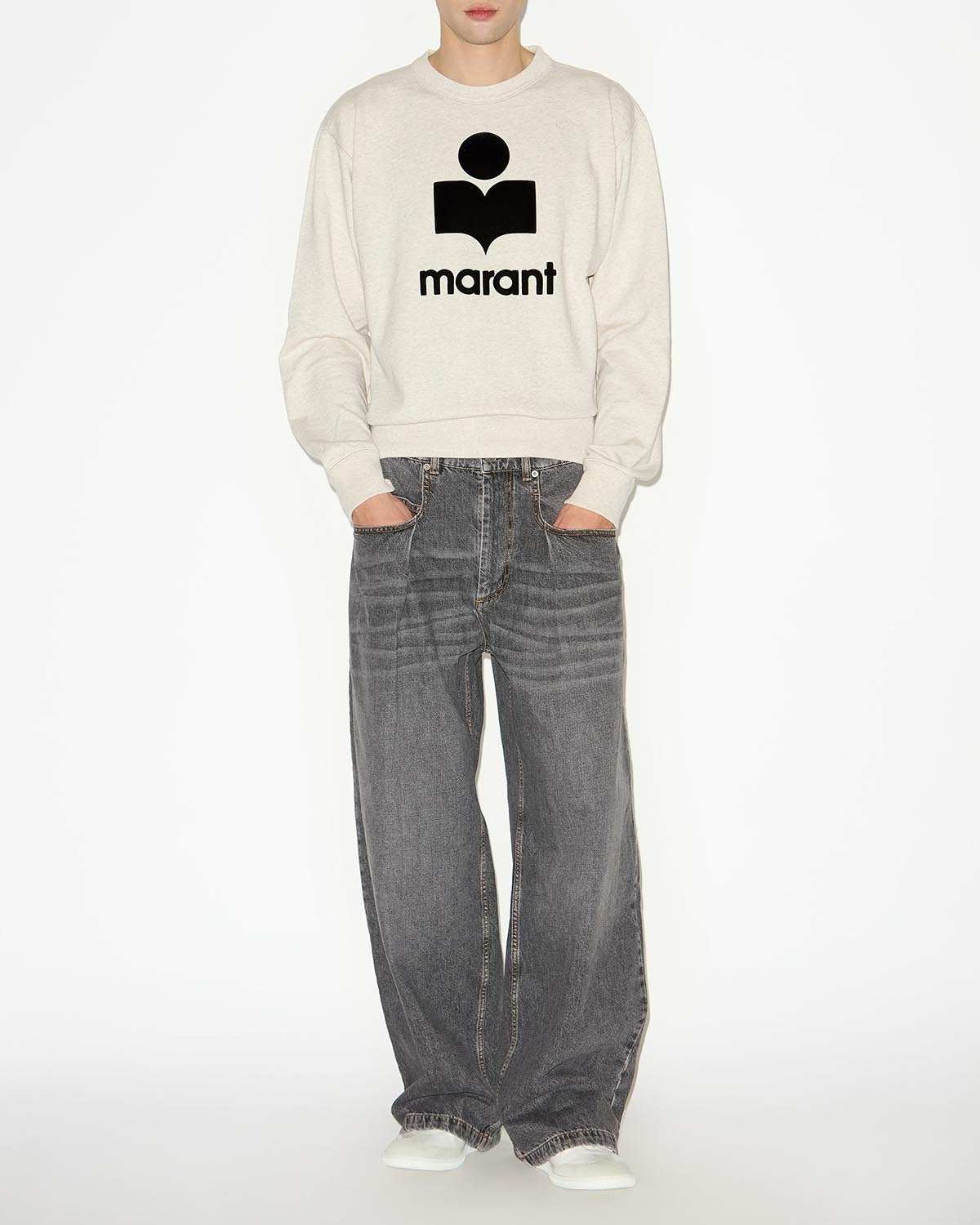 Isabel marant grey sweatshirt hotsell