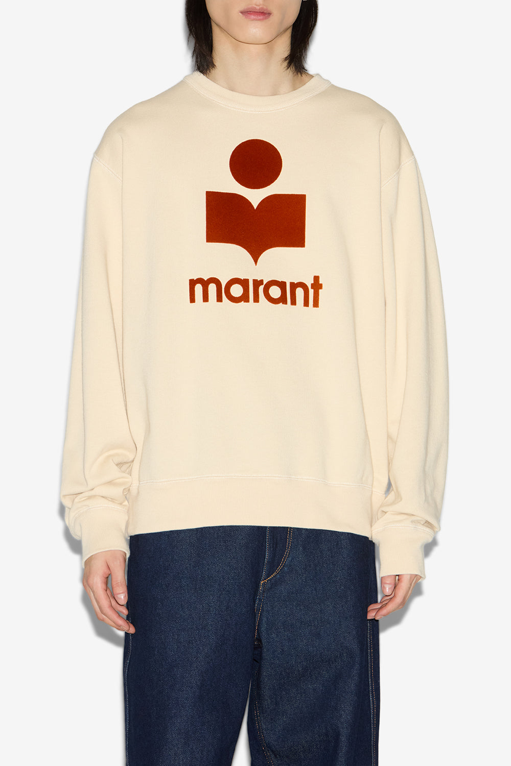 Mikoy ロゴ入り コットン製 スウェットシャツ - Beige-rust - Man - 4