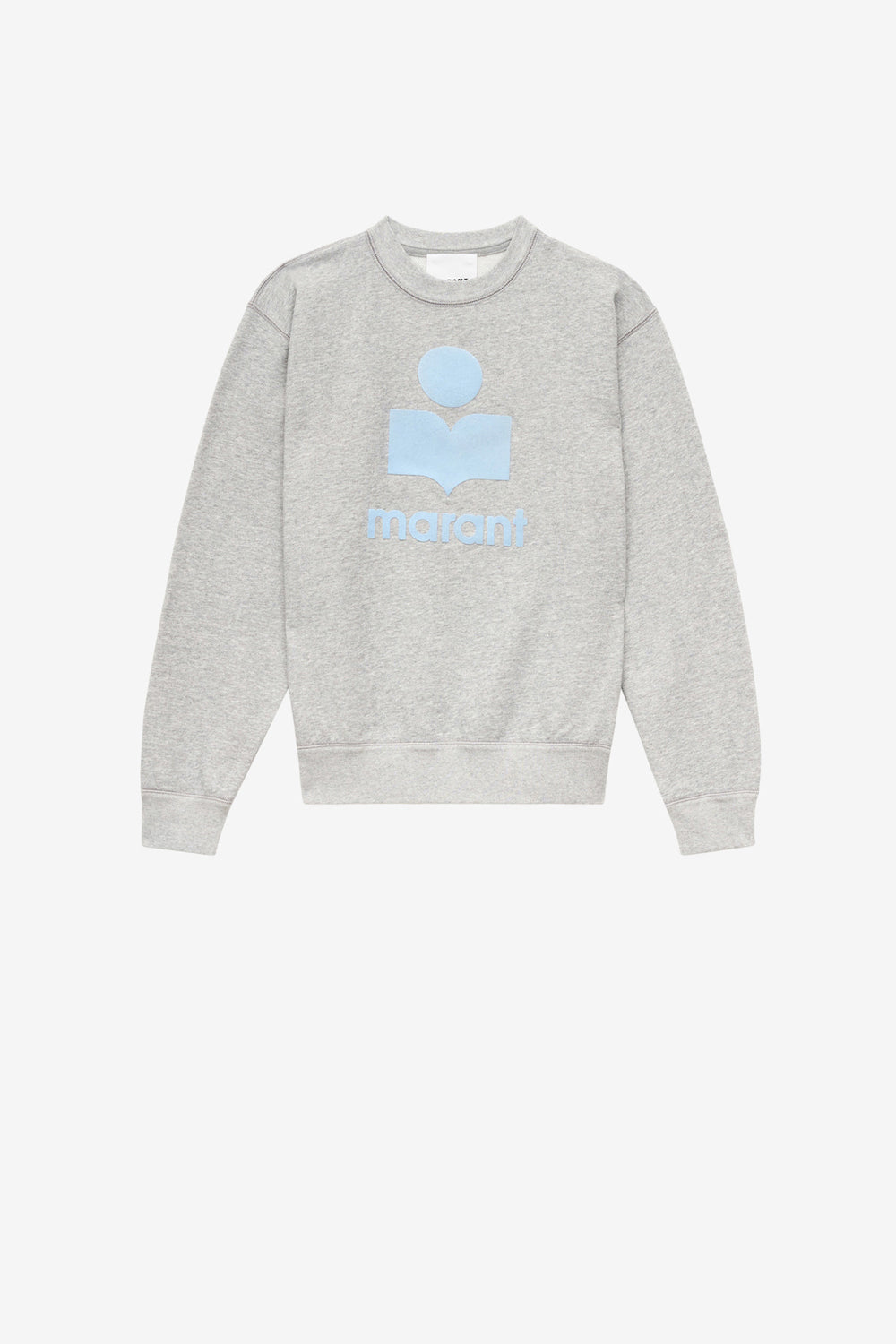 Mikoy ロゴ入り コットン製 スウェットシャツ - Gray-ice blue - Man - 1