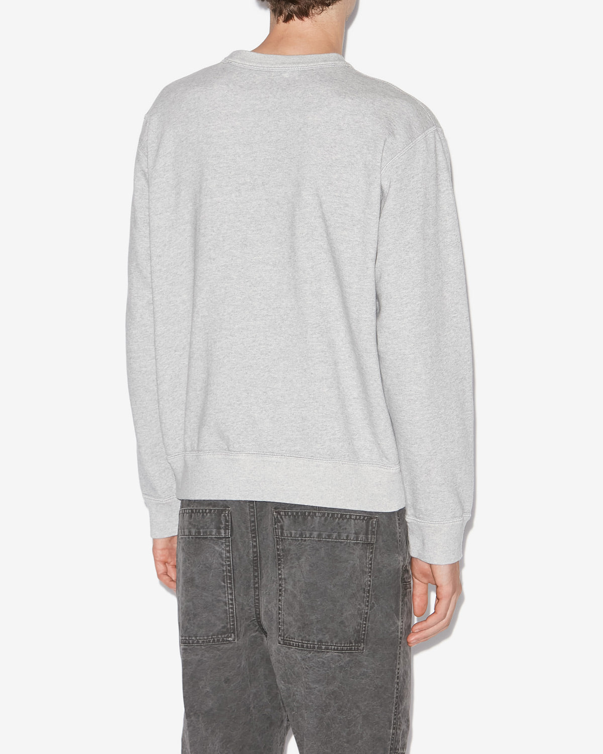 Sweatshirt mikoy Man Gris-rouge 3