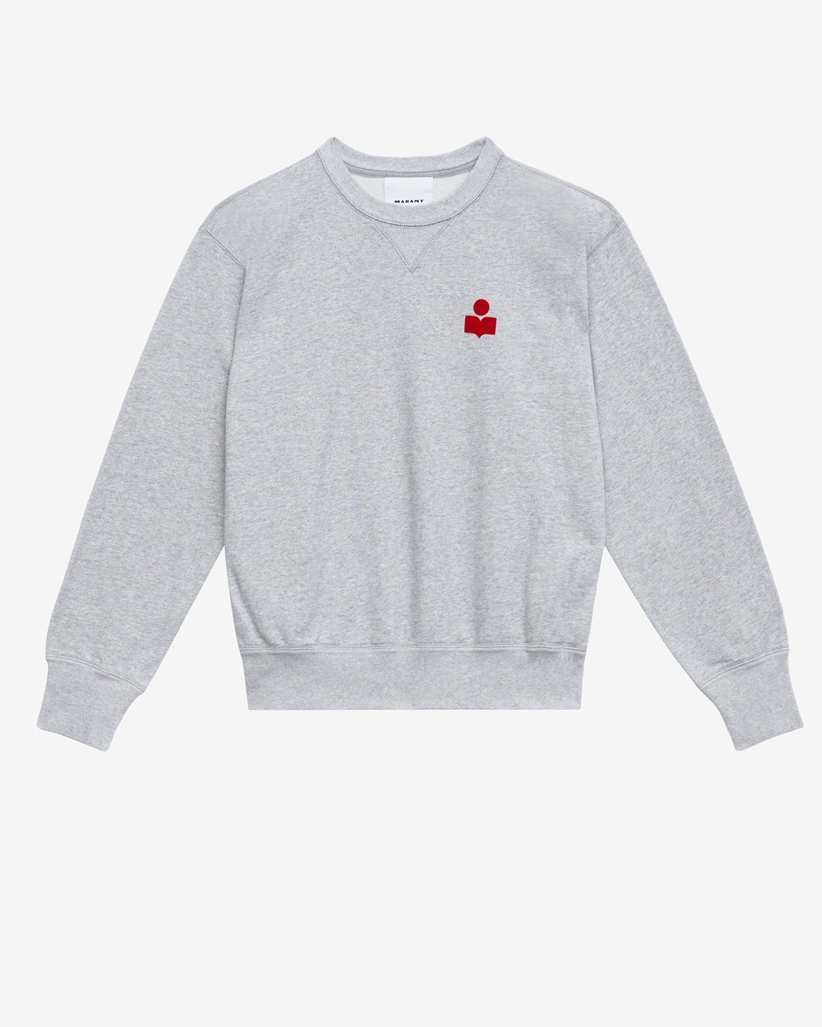 Mike sweatshirt Man Gray-red 3