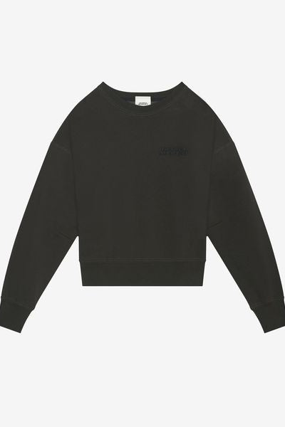 Sweatshirt shad mit logo - Schwarz gewaschen - Woman - 4