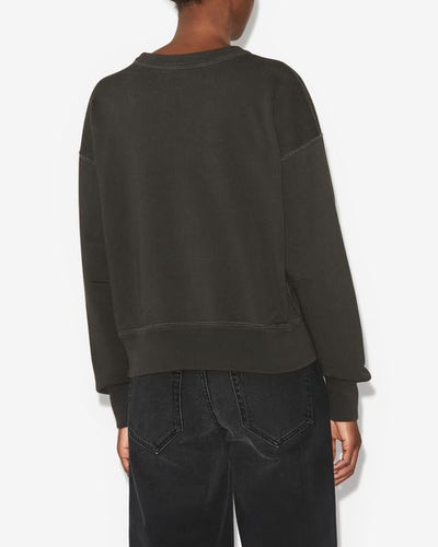 Sweatshirt shad mit logo - Schwarz gewaschen - Woman - 16