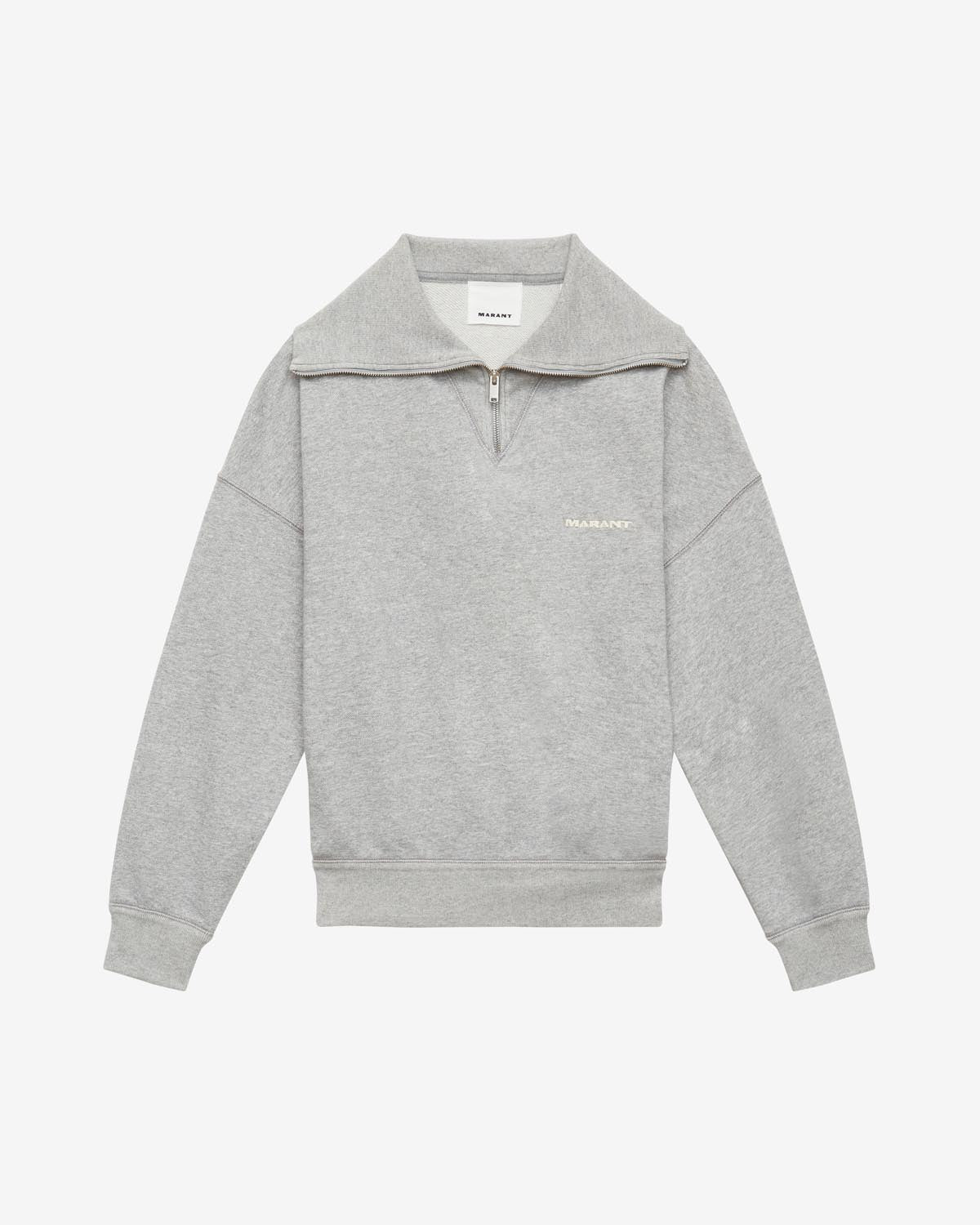 Weloyan logo sweatshirt Man Gray 4