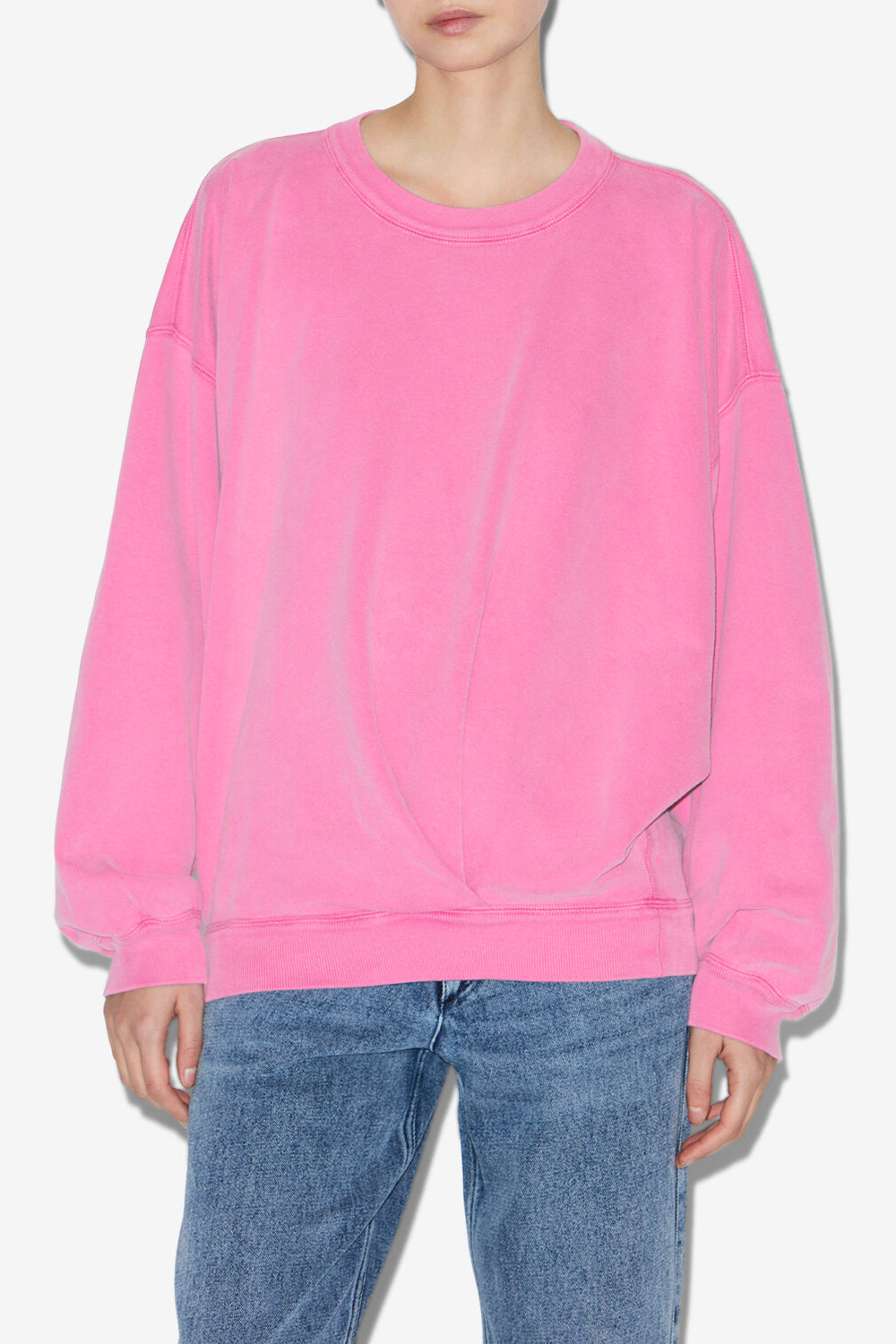 Felpa in cotone sauria - Pink lavender - Woman - 3