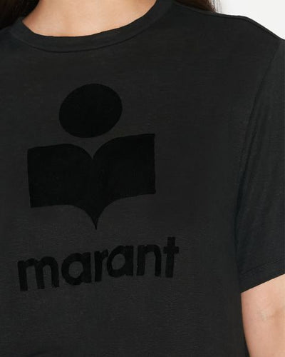 Camiseta con logotipo de manga corta zewel - Negro - Woman - 3