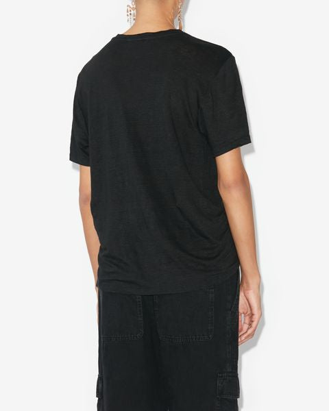 즈웰(zewel) 티셔츠 Woman 검은색 3
