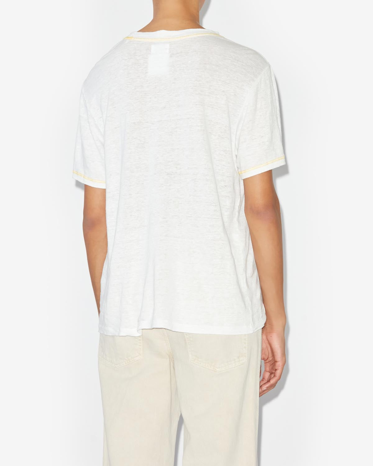 Camiseta con logotipo de manga corta zewel - Blanco - Woman - 4