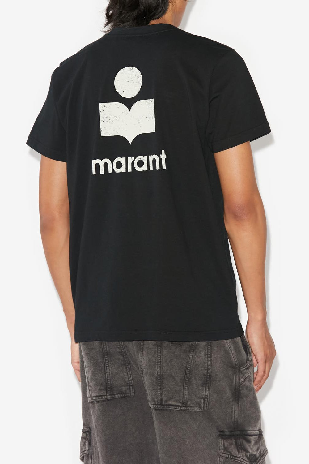 T-shirt zafferh - Noir et écru - Man - 5