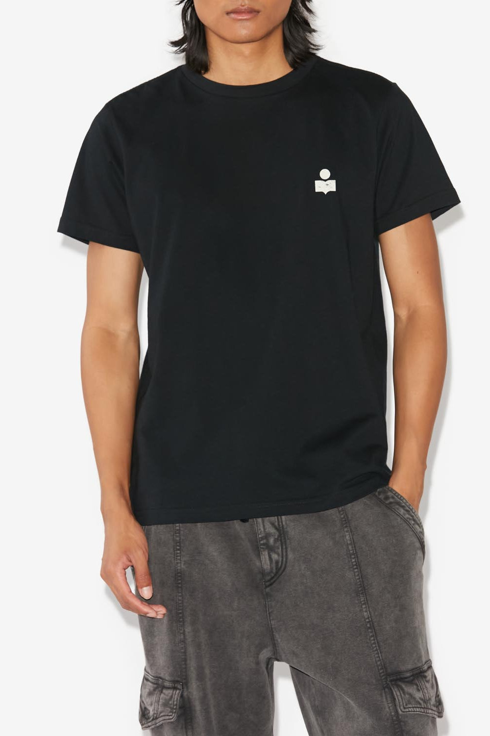 T-shirt zafferh - Noir et écru - Man - 4