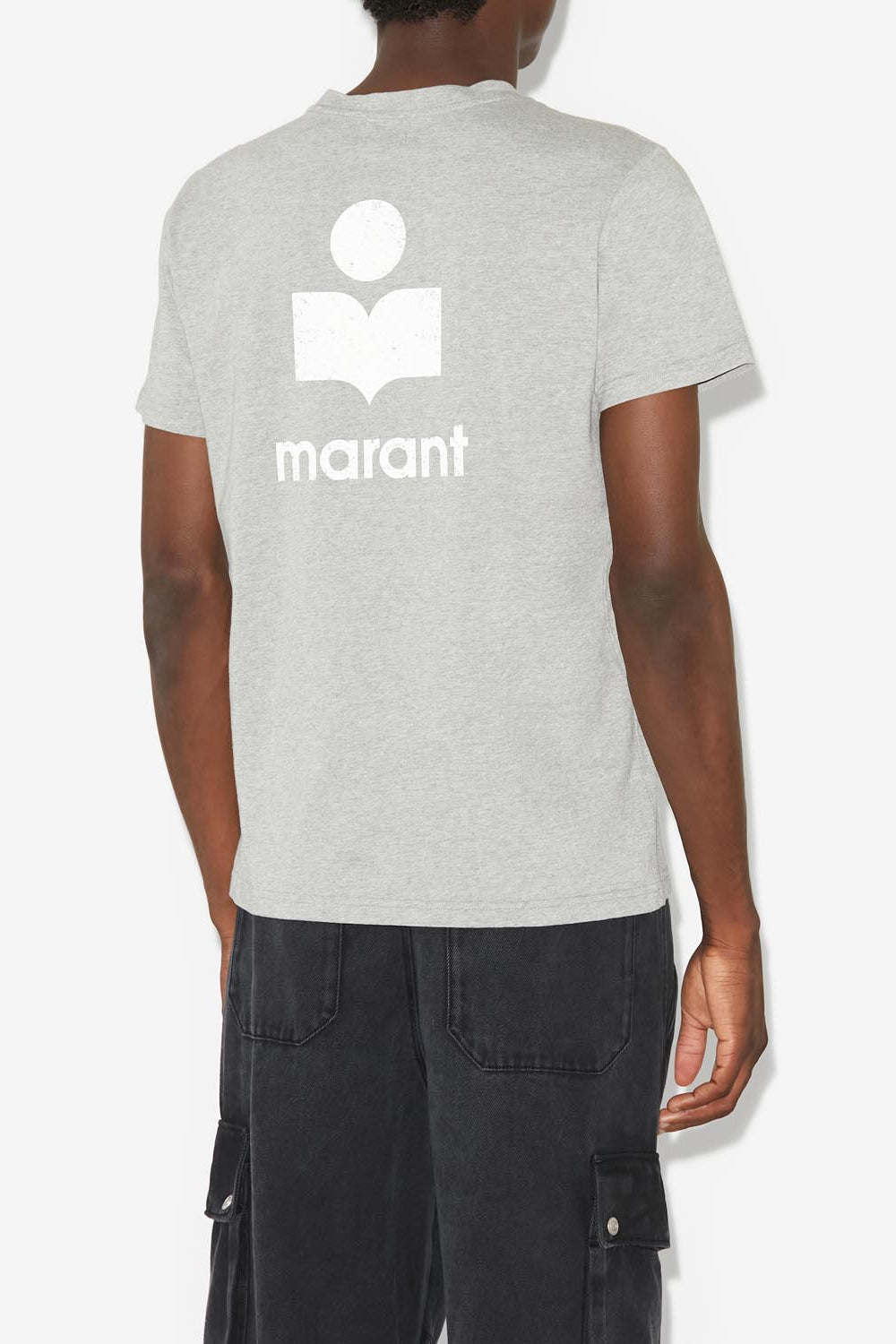 T-shirt zafferh - Écru et gris - Man - 5