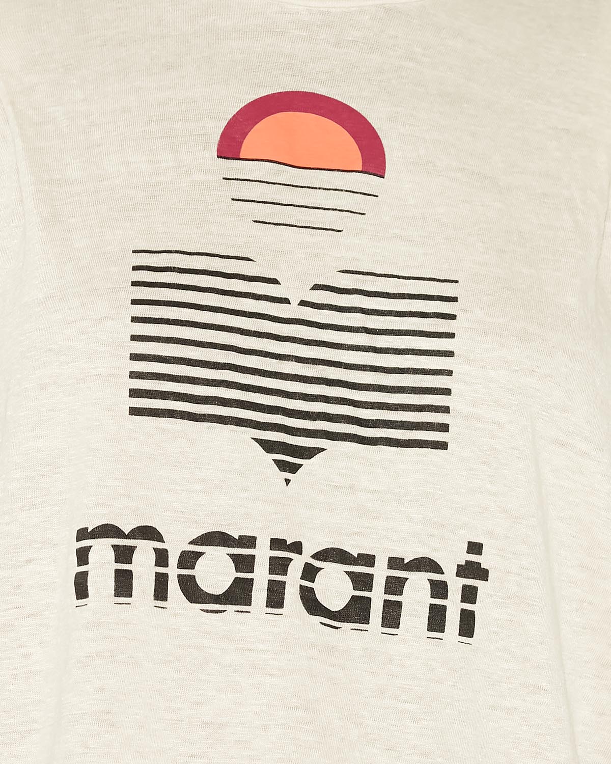 T-shirt kyanza mit logo Woman Naturfarben 2