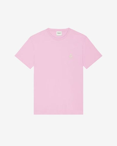 Aby t-shirt in cotone con logo - Rosa - Woman - 10