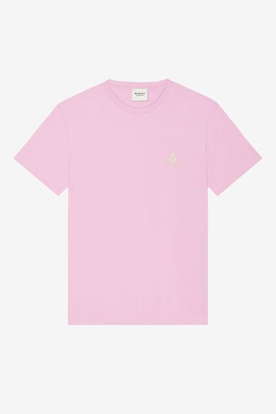 Aby t-shirt in cotone con logo - Rosa - Woman - 2
