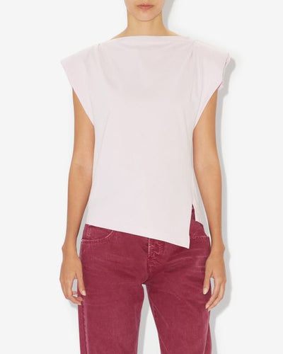 Asymmetrisches sebani t-shirt - Light pink - Woman - 2