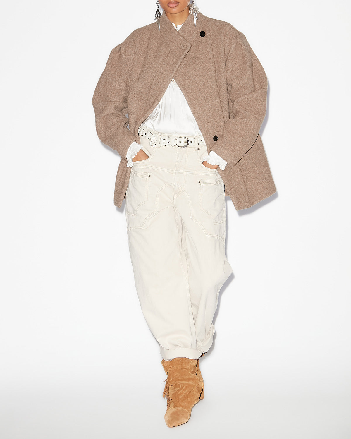 Jabadi ジャケット Woman Taupe 4
