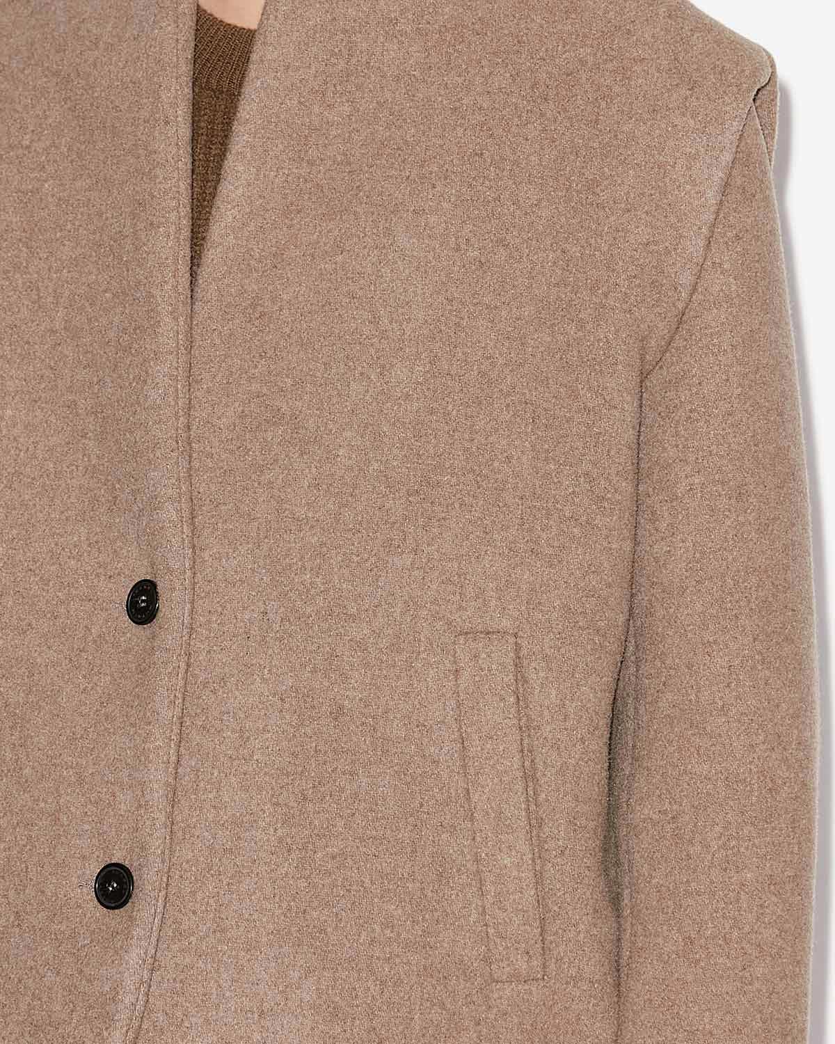 Drogo jacket Woman Taupe 4