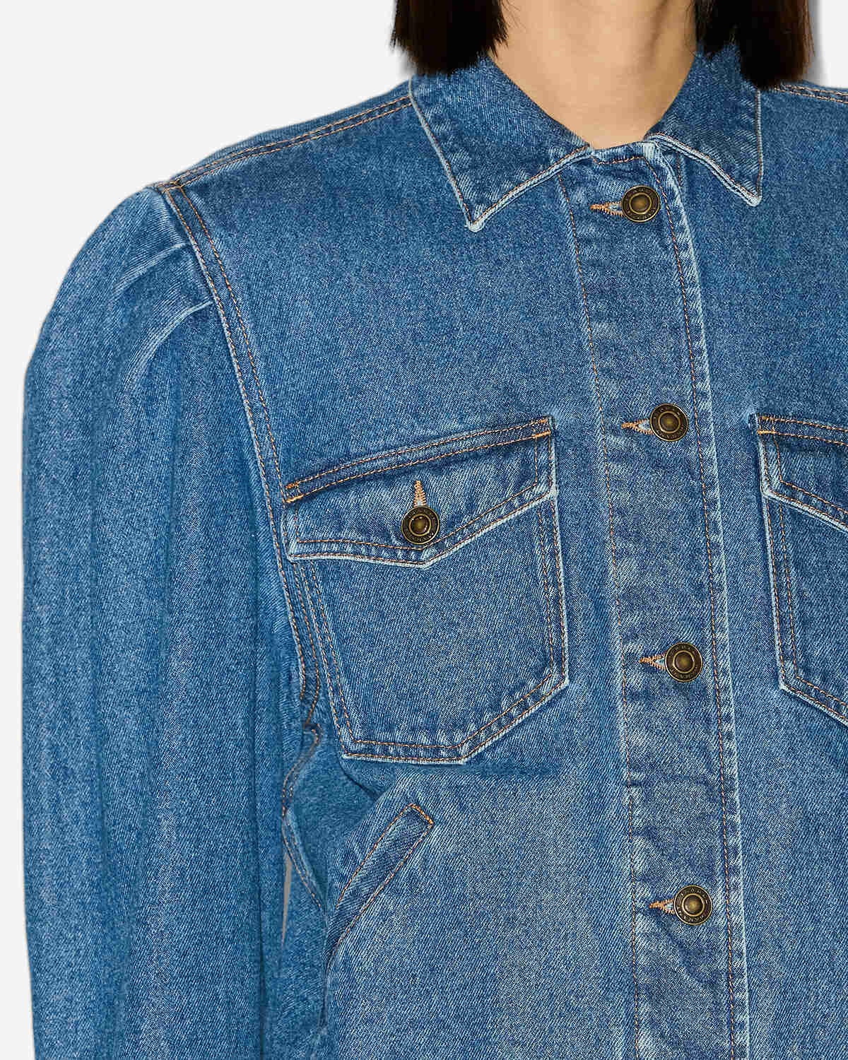 Nolinea denim workwear jacket - Blue - Woman - 2