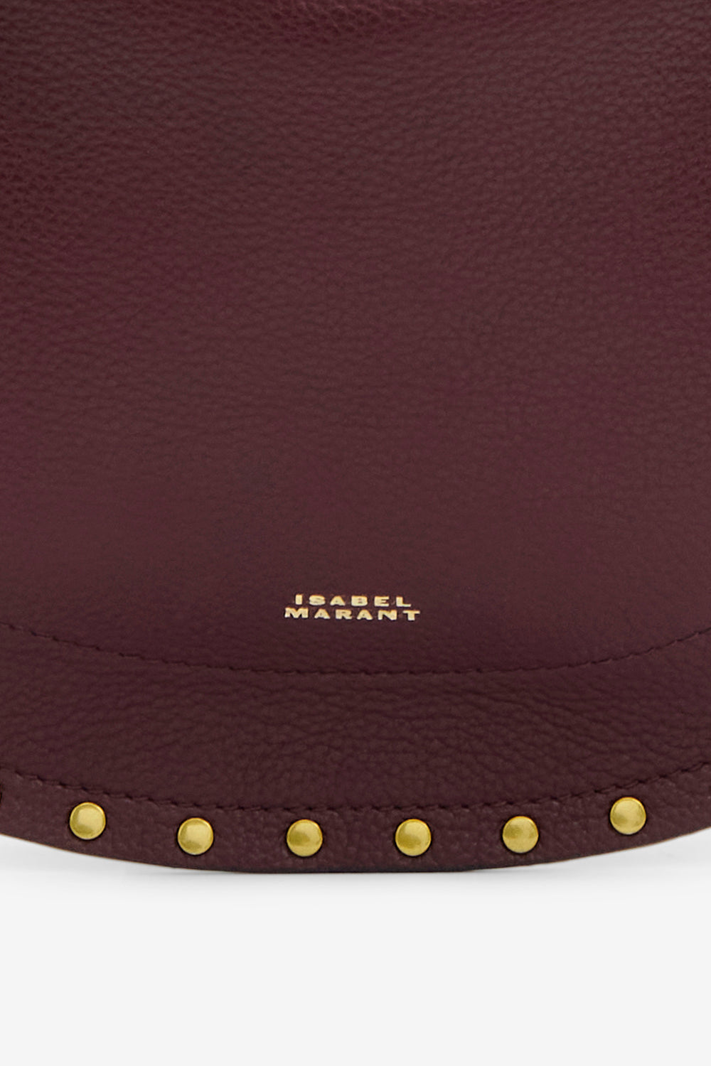 Schultertasche oskan soft zip aus leder - Bordeaux - Woman - 2