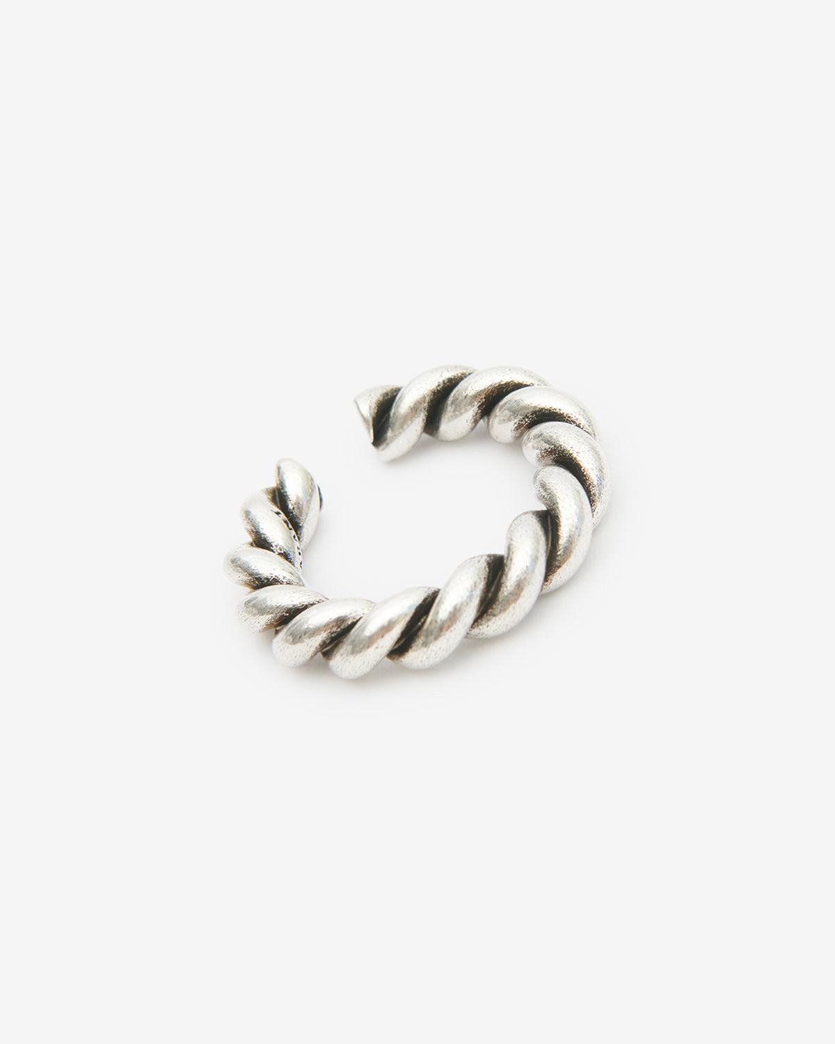 Geflochtener bandring roy aus messing - Silber - Man - 3