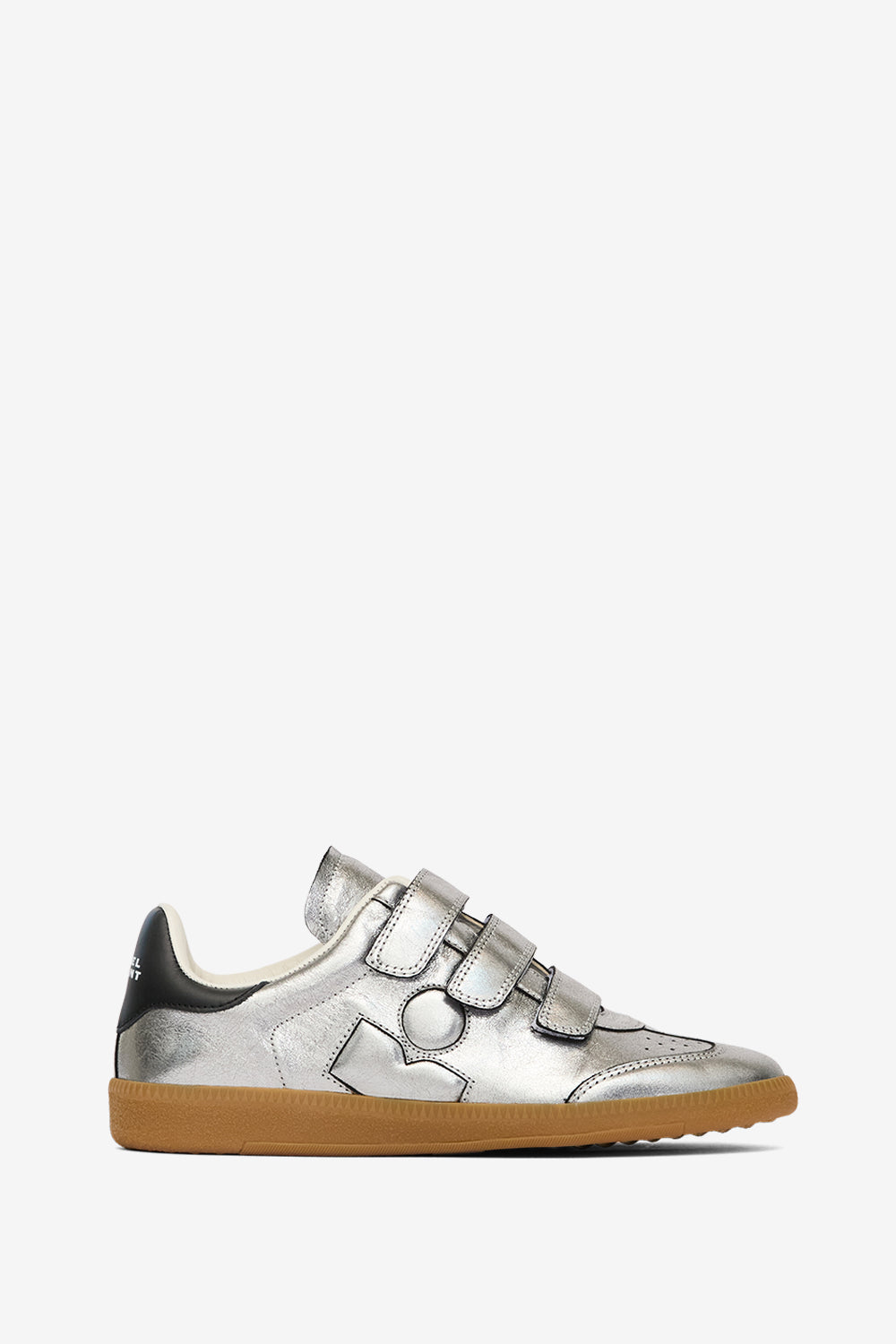 Sneakers beth basse in pelle - Gun metal - Woman - 1