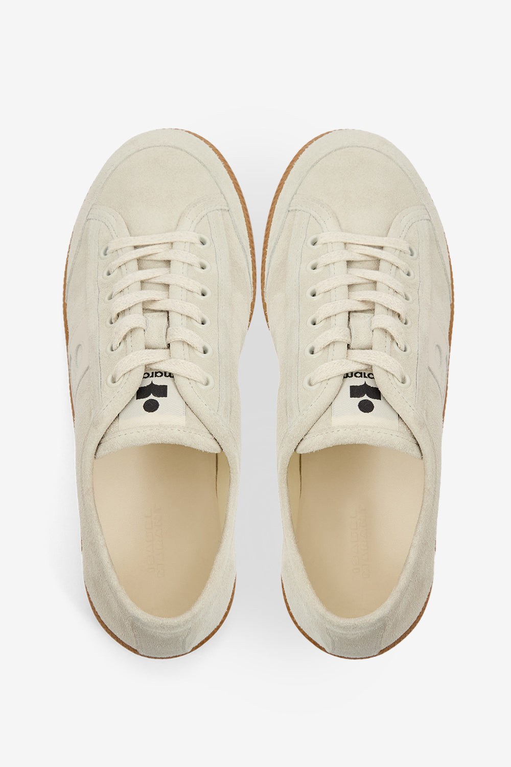 Sneakers basse klyce in pelle scamosciata - Beige - Woman - 4
